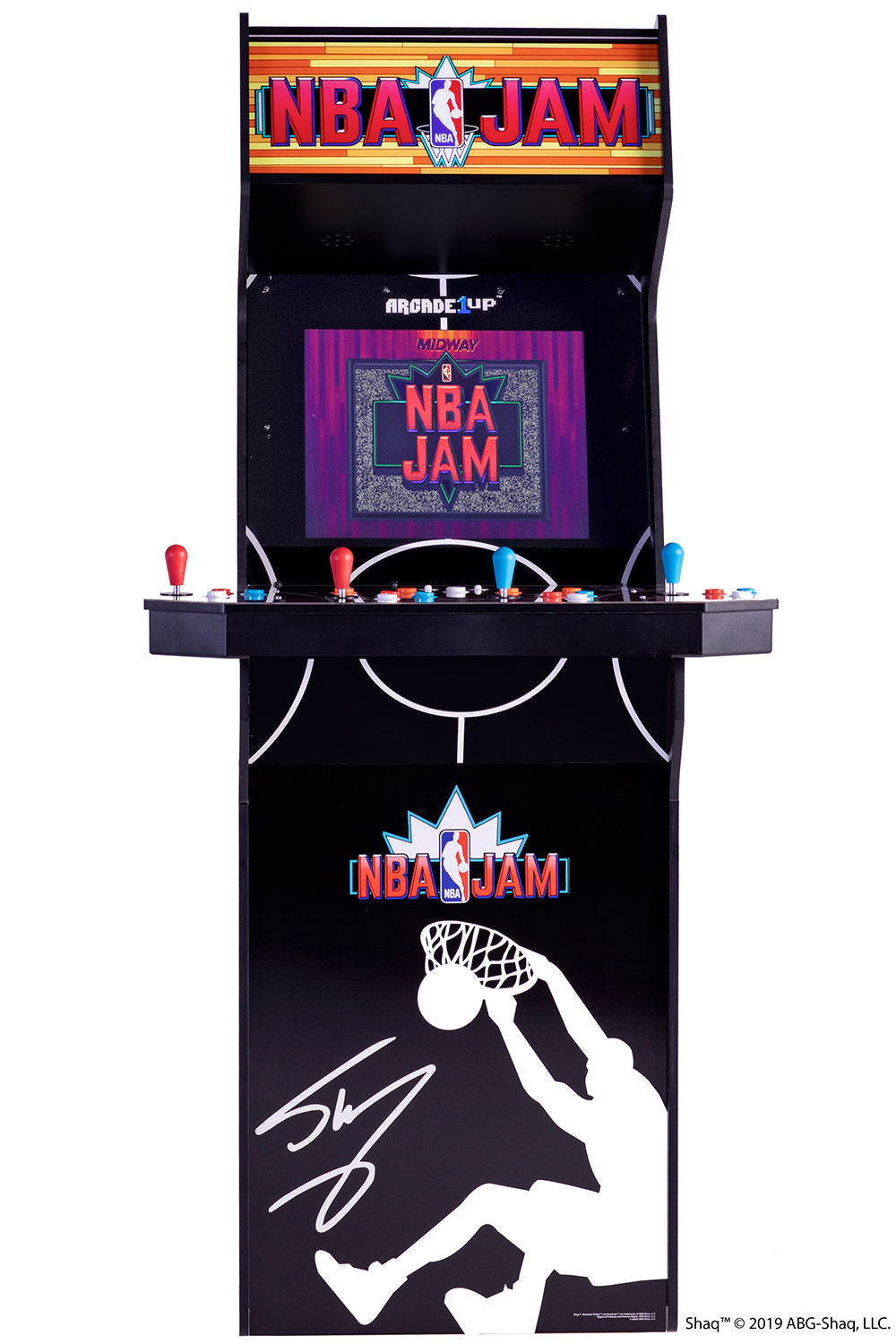 NBA JAM SHAQ EDITION Arcade Machine Arcade1Up