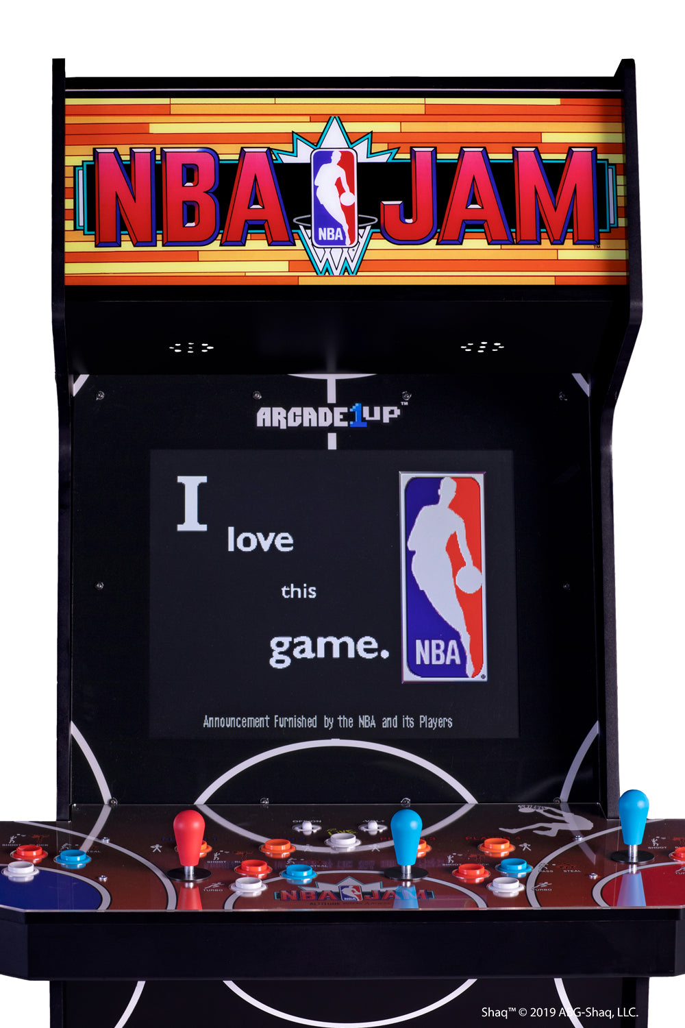 NBA JAM™: SHAQ EDITION Arcade Machine – Arcade1Up